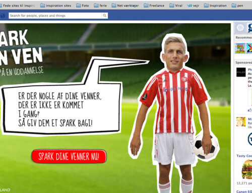 Kickstart your Friend (Spark din ven) – advert campaign for Region Nordjylland